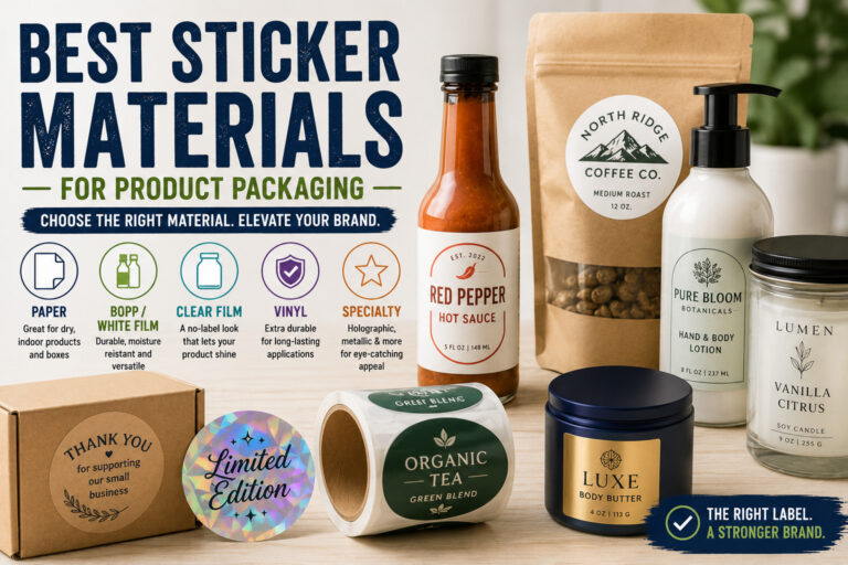 Best Sticker Materials for Product Packaging