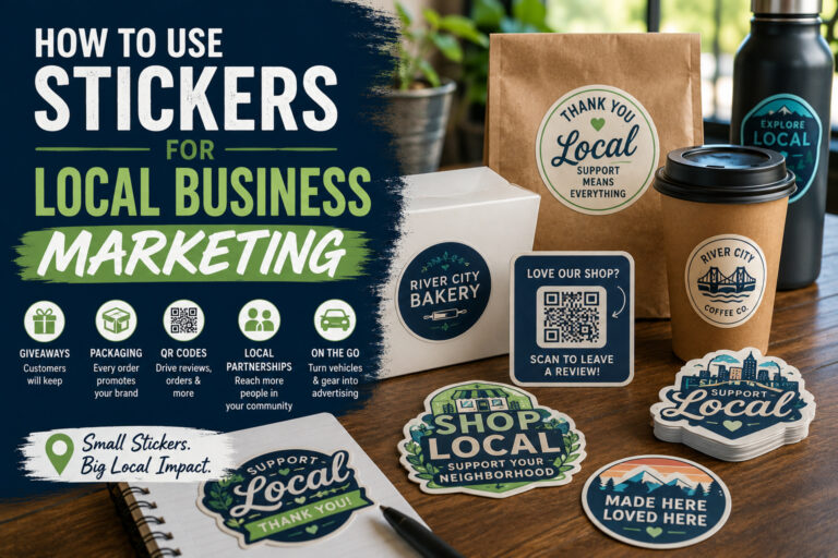 How to Use Stickers for Local Business Marketing
